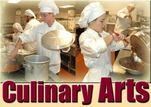 Students Cooking Culinary Arts I