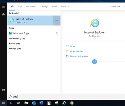 Internet Explorer 