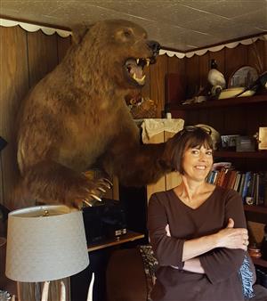 teacher with bear 